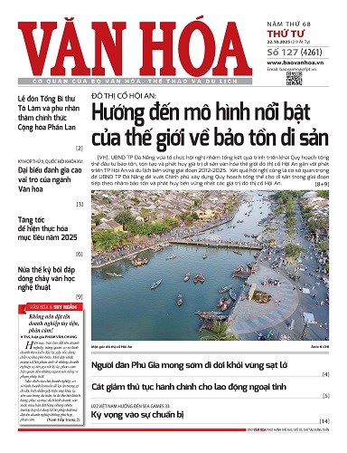 Báo Văn Hoá 22/10/2025 số 127