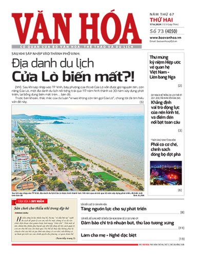 Báo Văn Hoá 17/6/2024 số 73