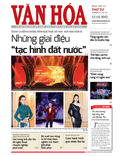 Báo Văn Hoá 5/6/2024 số 68