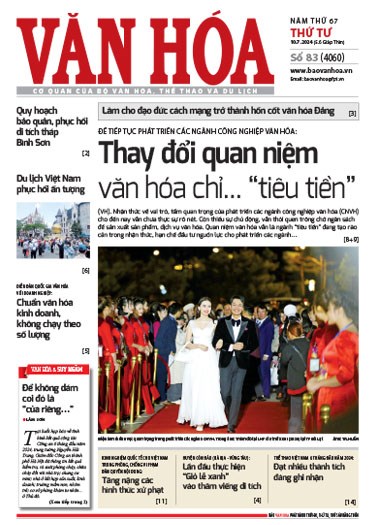 Báo Văn Hoá 10/7/2024 số 83