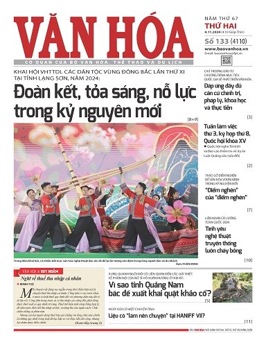 Báo Văn Hoá 4/11/2024 số 133
