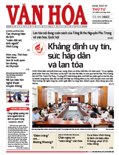 Báo Văn Hoá 17/7/2024 số 86