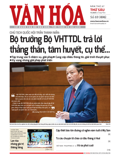 Báo Văn Hoá 7/6/2024 số 69