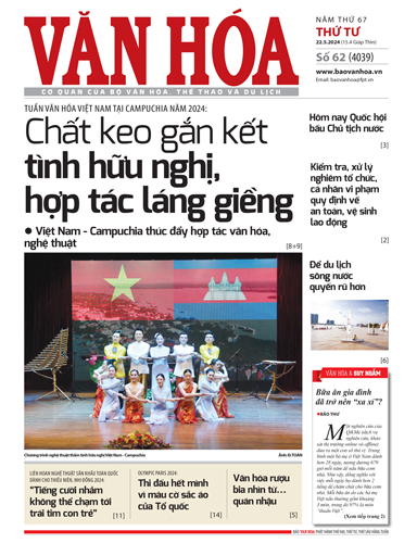 Báo Văn Hoá 22/5/2024 số 62
