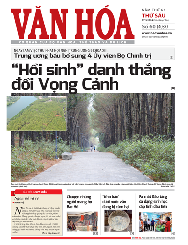 Báo Văn Hoá 17/5/2024 số 60