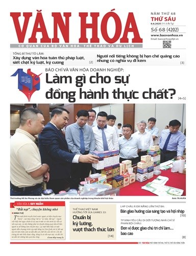 Báo Văn Hoá 6/6/2025 số 68