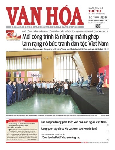 Báo Văn Hoá 20/8/2025 số 100
