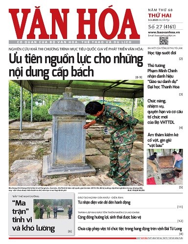 Báo Văn Hoá 3/3/2025 số 27