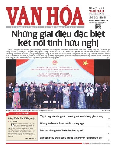 Báo Văn Hoá 14/3/2025 số 32