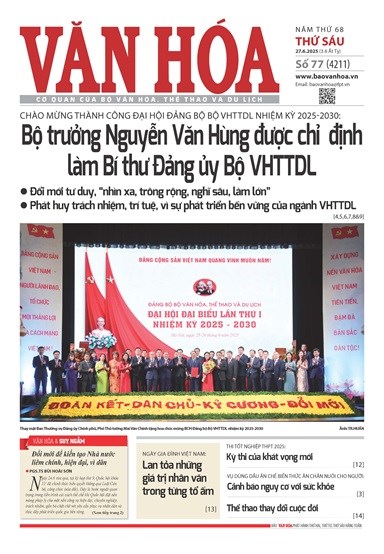 Báo Văn Hoá 27/6/2025 số 77