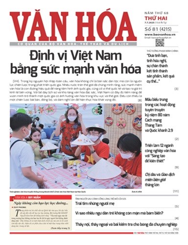 Báo Văn Hoá 7/7/2025 số 81