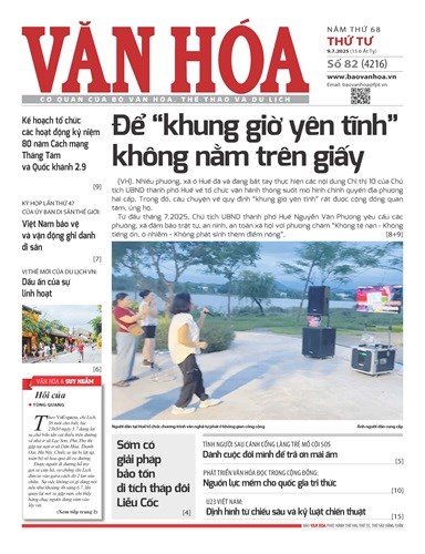Báo Văn Hoá 9/7/2025 số 82
