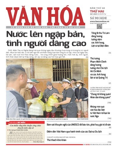 Báo Văn Hoá 25/7/2025 số 90