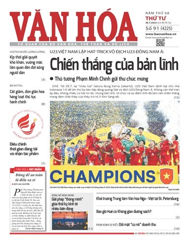 Báo Văn Hoá 30/7/2025 số 91