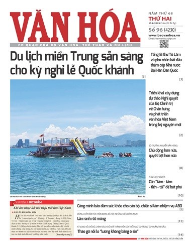 Báo Văn Hoá 11/8/2025 số 96