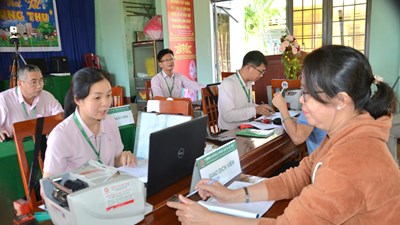 Hiệu quả từ vốn vay giải quyết việc làm ở xã Mộ Đức