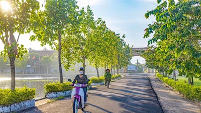 Thôn Kiều Văn - khu dân cư nông thôn mới kiểu mẫu và thông minh