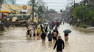 Miền Nam Philippines tan hoang sau bão Penha