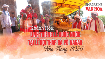 (Emagazine) Khánh Hòa: Linh thiêng Lễ rước nước tại Lễ hội Tháp Bà Pô Nagar Nha Trang 2026