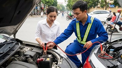 Hướng dẫn kích bình ô tô an toàn, ai cũng nên biết