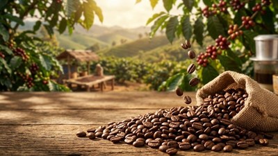 Giá cà phê hôm nay 3.3 giảm mạnh, mất mốc 96.000 đồng/kg