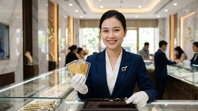 Giá vàng hôm nay 13.4: Vàng thế giới giảm, trong nước chờ thay đổi?