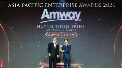 Tổng Giám đốc Amway Việt Nam hai năm liên tiếp được vinh danh Doanh nhân xuất sắc châu Á