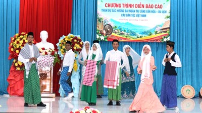 An Giang mang “Không gian văn hóa của đồng bào Chăm Islam” tới Thủ đô