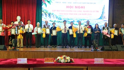 Đắk Lắk: Già làng, người có uy tín là hạt nhân đoàn kết ở cơ sở
