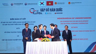 Đồng Nai tăng cường kết nối doanh nghiệp Hàn Quốc, thúc đẩy đầu tư bền vững