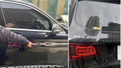Truy tố người phụ nữ cào xước xe Mercedes GLC200 tại Hà Nội