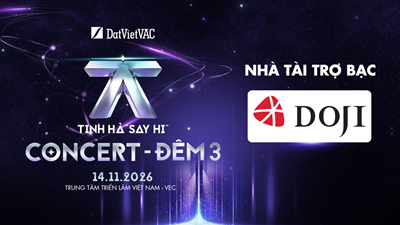 DOJI trở thành nhà tài trợ bạc của Tinh Hà “Say Hi” Concert tại Hà Nội
