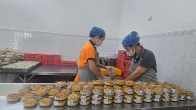 Nhớ hương vị bánh Trung thu truyền thống của người dân thành phố Cảng