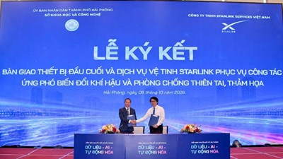 Tỉ phú Elon Musk chia sẻ thông tin Hải Phòng triển khai dịch vụ Internet vệ tinh Starlink