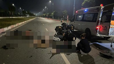 4 người tử vong sau cú va chạm giữa hai xe máy ở Hải Phòng