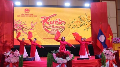 Xuân Quê hương 2026: Thắm đượm tình hữu nghị Việt – Lào  