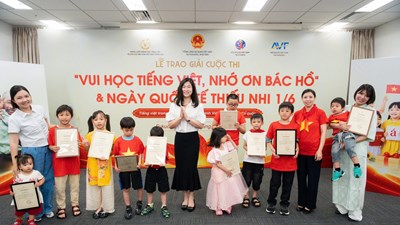 Ngày hội tiếng Việt của thiếu nhi Việt Nam tại Fukuoka