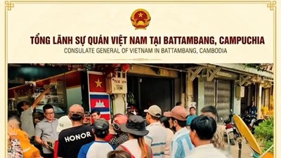 Lan tỏa yêu thương tới bà con gốc Việt tại Tây Bắc Campuchia