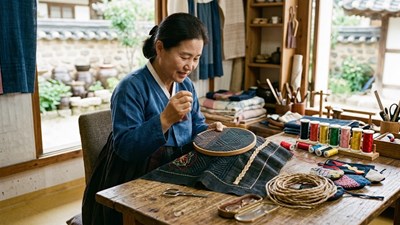  Hàn Quốc đẩy mạnh bảo tồn nghề thủ công truyền thống