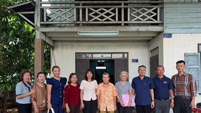 Lan tỏa nghĩa tình “Đền ơn đáp nghĩa” tại Lào