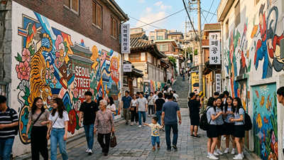 Seoul đưa nghệ thuật đường phố đến gần hơn với người dân