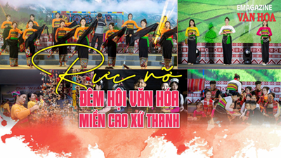 (Emagazine) Rực rỡ đêm hội văn hóa miền cao xứ Thanh