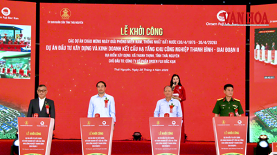 Thái Nguyên khởi công Khu công nghiệp hơn 493 tỉ đồng