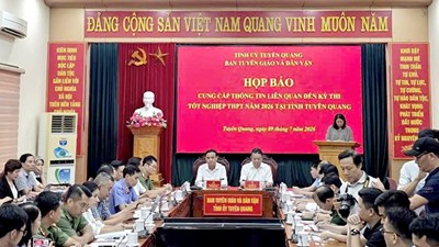 Khởi tố thêm 15 bị can vụ thi tốt nghiệp THPT ở Tuyên Quang
