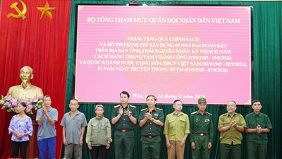 Nghĩa tình Tháng Tám lịch sử tại vùng căn cứ ATK Định Hóa