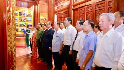 Thái Nguyên khắc ghi lời Bác trong hành trình phát triển và hội nhập