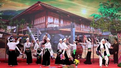 Âm vang văn hóa Mường để lại ấn tượng sâu sắc với du khách Thủ đô