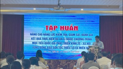 Nâng cao năng lực bảo tồn, phát huy các giá trị văn hóa truyền thống vùng đồng bào DTTS