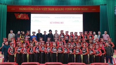 Ra mắt CLB Sinh hoạt văn hóa dân gian dân tộc Hà Nhì tại xã Sín Thầu