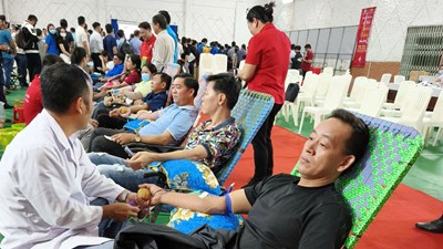 An Giang phát động chiến dịch vận động hiến máu tình nguyện năm 2026